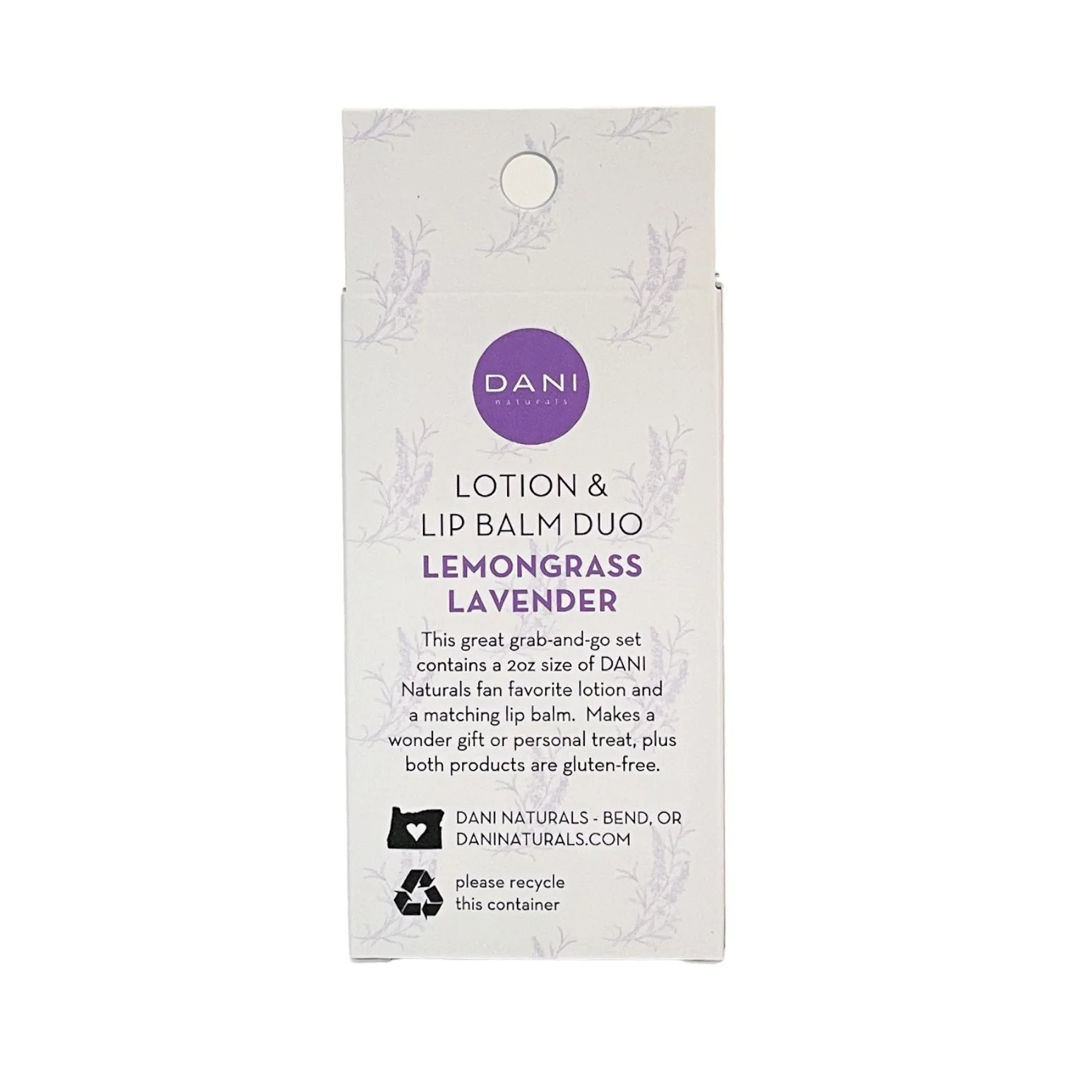 LEMONGRASS LAVENDER LOTION AND LIP BALM DUO - Image 2