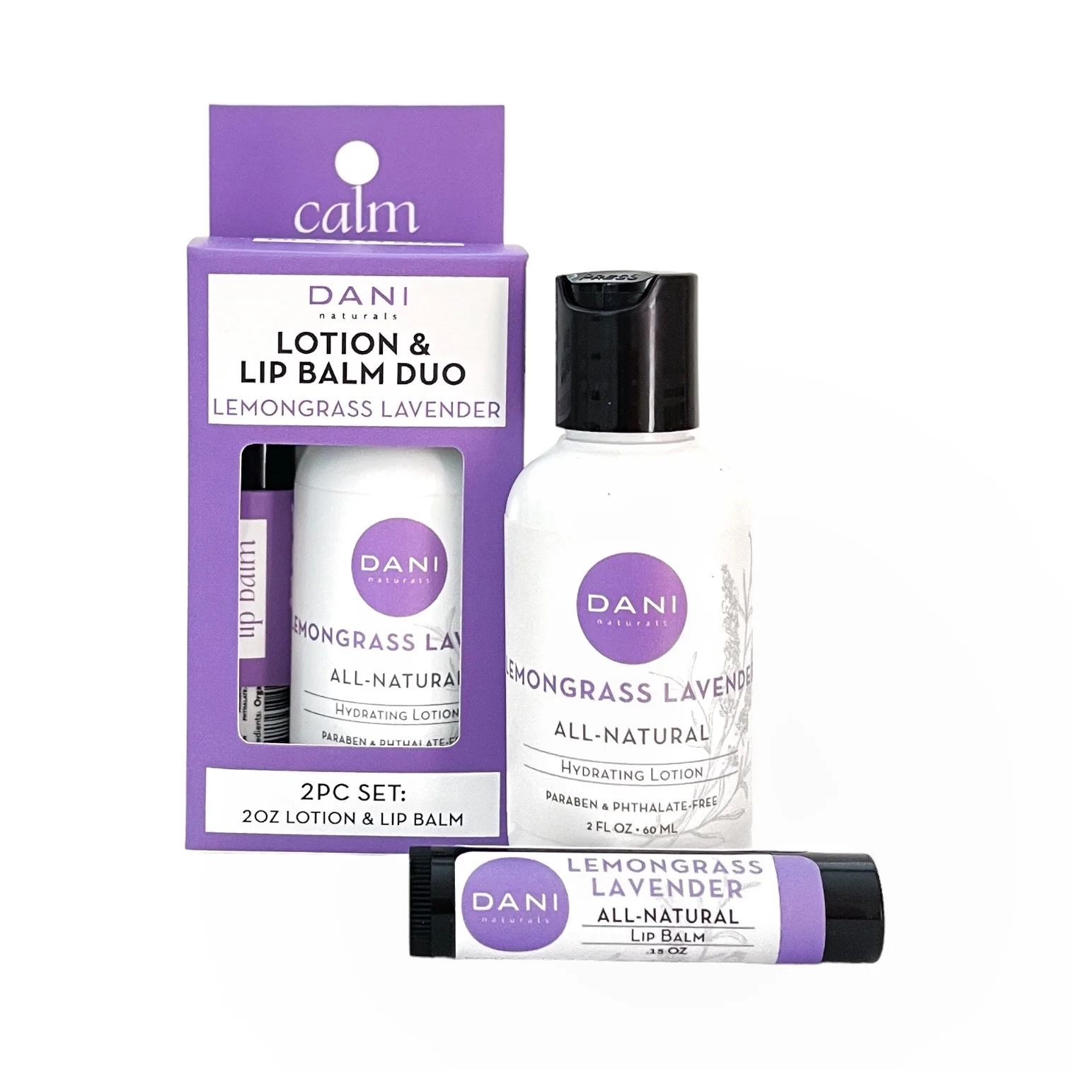 LEMONGRASS LAVENDER LOTION AND LIP BALM DUO - Image 3