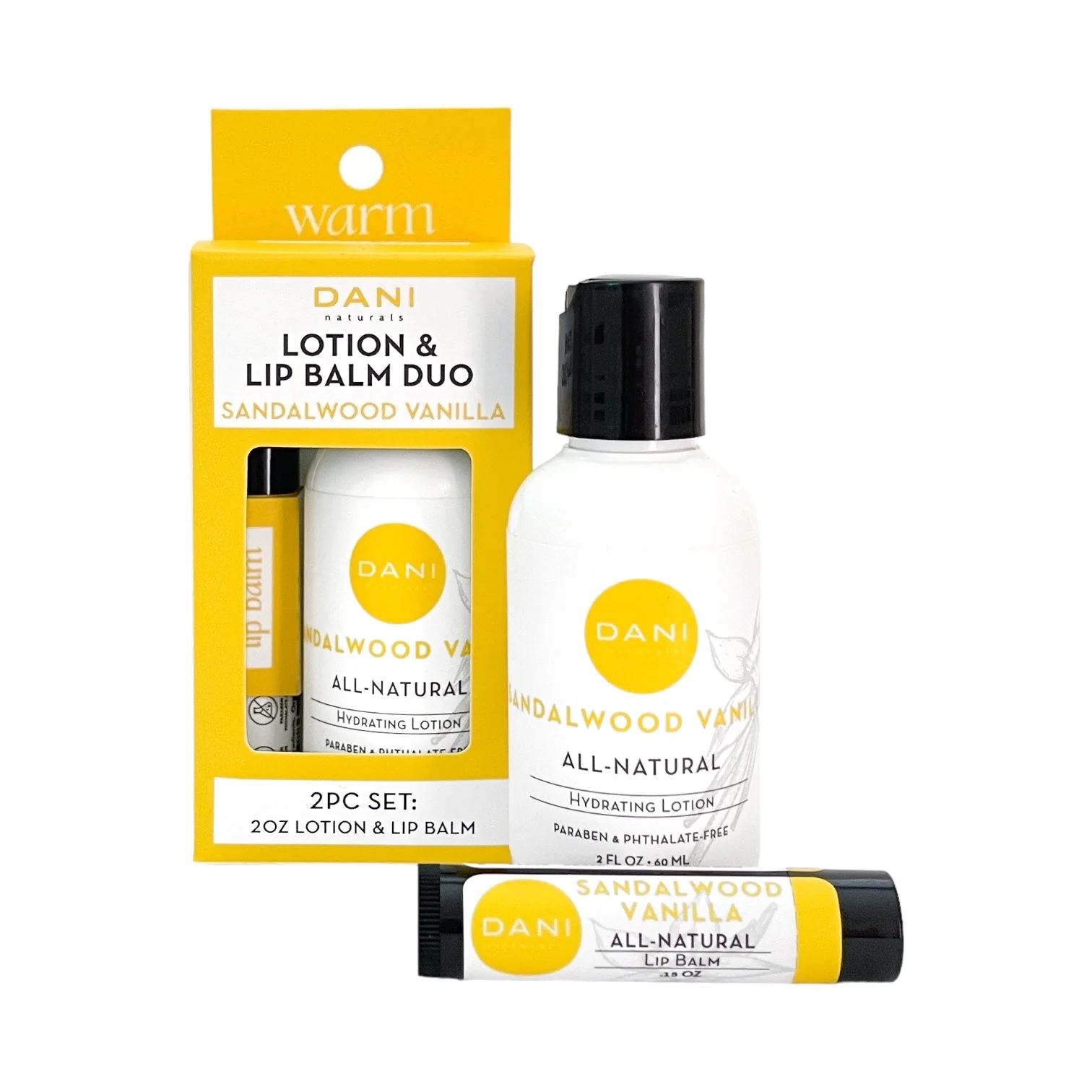 SANDALWOOD VANILLA LOTION AND LIP BALM DUO - Image 3