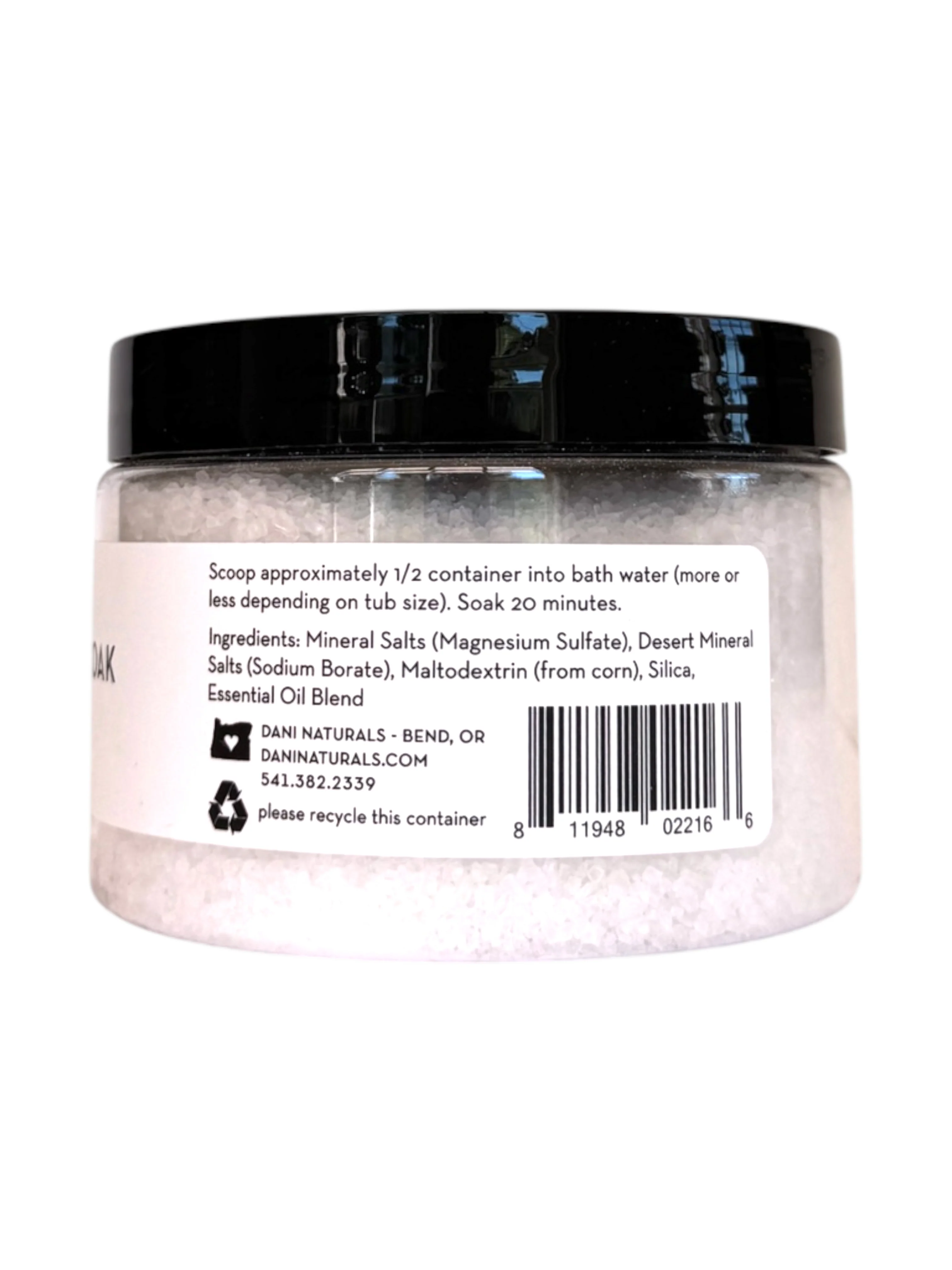 SANDALWOOD VANILLA MINERAL BATH SOAK - Image 5
